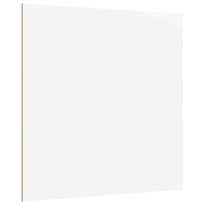 vidaXL Dekoplatten 12 stk. Wei&szlig; 30 x 30 x 0,27 cm Holzwerkstoff