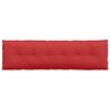 vidaXL R&uuml;ckenkissen Rot 180 x 19 x 50 cm Stoff