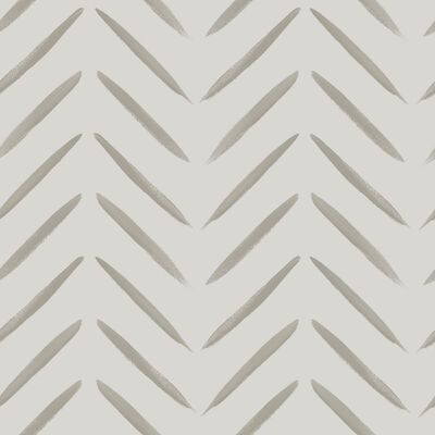 DUTCH WALLCOVERINGS Tapete Chevron Taupe