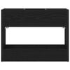vidaXL Sonnenschirmhalter Schwarz Eichen-Optik 65 x 24 x 50 cm