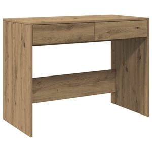 vidaXL Schreibtisch Artisan-Eiche 101x50x76,5 cm Holzwerkstoff