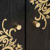 vidaXL Badezimmerschrank-Set mit Regal 3 pcs Schwarz 180 x 33 x 75 cm