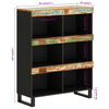 vidaXL Beistelltisch 85x33x107 cm Altholz Massiv