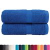 vidaXL Premium-Wascht&uuml;cher SOLUND 2 Stk. Blau 30x30 cm 600 g/m&sup2;