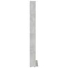 vidaXL CD-Schrank Betongrau 102x16x177,5 cm Holzwerkstoff