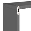 vidaXL W&uuml;rfelregale 6 Stk. Grau 30x15x30 cm