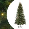 vidaXL K&uuml;nstlicher Weihnachtsbaum Gr&uuml;n 240 cm PE und PVC