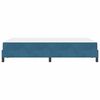 vidaXL Boxspringbett mit Matratze Dunkelblau 120 x 210 cm Stoff