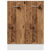 vidaXL Unterschrank Lyon Altholz-Optik 60x46x81,5 cm Holzwerkstoff