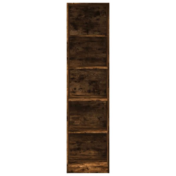 vidaXL Kleiderschrank Räuchereiche 50x50x200 cm Holzwerkstoff