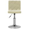 vidaXL Barhocker Creme Samt