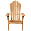 vidaXL Adirondack-Stuhl 2 pcs Braun 78 x 77 x 95 cm Massivholz Teak
