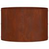 vidaXL Pflanzenring 5 pcs Braun 30 x 30 x 20 cm Wetterfeststahl