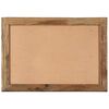 vidaXL Bilderrahmen 2 Stk. 40x50 cm Massives Altholz und Glas