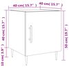 vidaXL Nachttisch Grau Sonoma 40x40x50 cm Holzwerkstoff