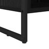 vidaXL B&uuml;cherregal Schwarz Eichen-Optik 99,5 x 30 x 108,5 cm