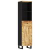vidaXL Badschrank 38x33x160 cm Massivholz Mango