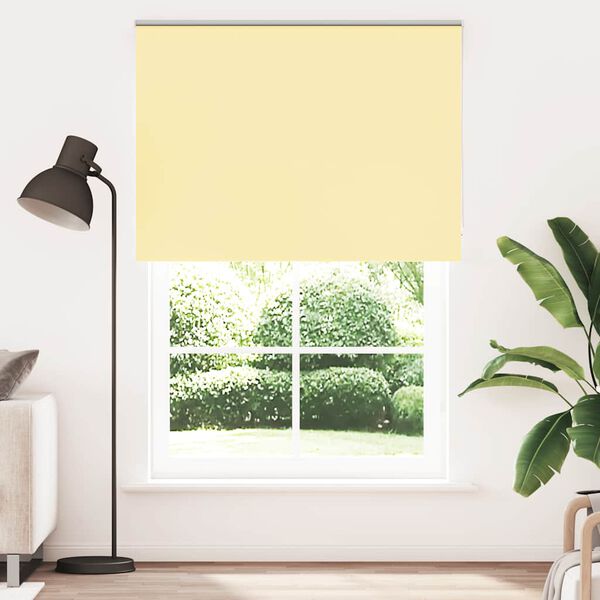 vidaXL Verdunkelungsrollo Gelb 165x230cm Stoffbreite 161,6cm Polyester