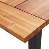 vidaXL 7-tlg. Garten-Essgruppe mit Kissen Poly Rattan Hellgrau