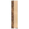vidaXL Badezimmerschrank R&auml;uchereiche 30x30x183,5 cm Holzwerkstoff