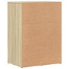 vidaXL Sideboard Sonoma-Eiche 59x39x80 cm Holzwerkstoff