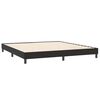 vidaXL Bettgestell ohne Matratze Schwarz 200x220 cm Samt