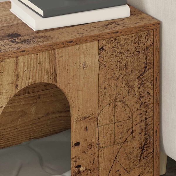 vidaXL Katzenhaus Altholz 51 x 30 x 52 cm Holzwerkstoff