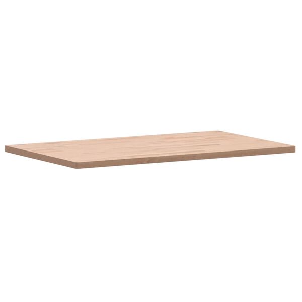 vidaXL Tischplatte 100x60x2,5 cm Rechteckig Massivholz Buche
