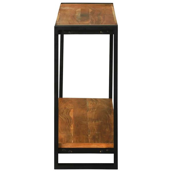 vidaXL Konsolentisch Braun 120 x 33 x 75 cm Massivholz Akazie