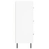 vidaXL Sideboard Weiß 34,5x34x90 cm Holzwerkstoff