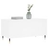 vidaXL Couchtisch Wei&szlig; 90x44,5x45 cm Holzwerkstoff
