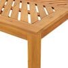 vidaXL Garten Essgruppe 7 pcs Braun Akazie Massivholz