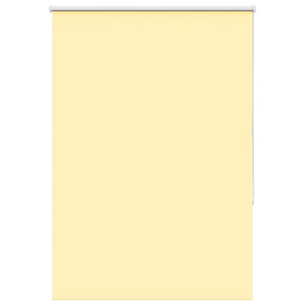 vidaXL Verdunkelungsrollo Gelb 95x150 cm Stoffbreite 90,7 cm Polyester