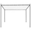 vidaXL Pergola mit Dach 3x3 m Wei&szlig; 180 g/m&sup2;