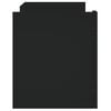 vidaXL TV-Schrank Schwarz 80x35x40 cm Holzwerkstoff