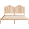 vidaXL Massivholzbett Extra Lang ohne Matratze 160x210 cm
