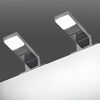 vidaXL Spiegelleuchten 2 Stk. Downlight 2W Kaltwei&szlig;
