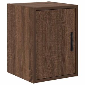 vidaXL Garagen-Wandschrank Braun Eichen-Optik Holzwerkstoff
