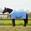 vidaXL Pferdedecke Volles Aqua 155 cm Polarfleece