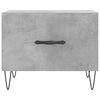 vidaXL Couchtisch Betongrau 50x50x40 cm Holzwerkstoff