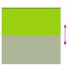vidaXL Verdunkelungsrollo Gr&uuml;n 145x175cm Stoffbreite 141,6cm Polyester