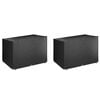 vidaXL Abdeckungen f&uuml;r Schaukelbank 2 Stk. 12 &Ouml;sen 215x150x130/150 cm