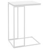vidaXL Beistelltisch Wei&szlig; 40x30x59 cm Holzwerkstoff