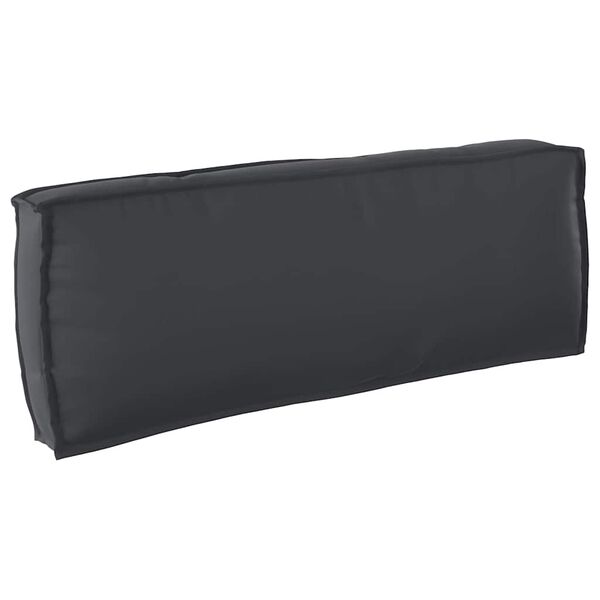 vidaXL Palettenkissenset 3 pcs Schwarz Oxford-Stoff