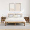 vidaXL Nachttisch 2 pcs Altholz 40 x 35 x 47,5 cm Holzwerkstoff