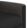 vidaXL Relaxsessel mit Aufstehhilfe Schwarz Stoff
