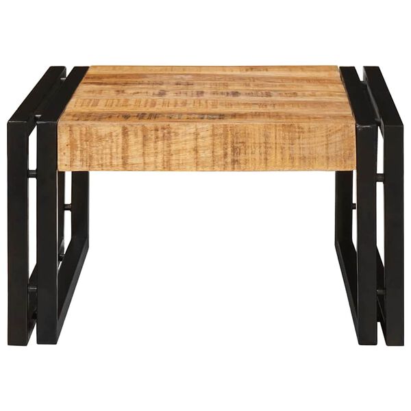 vidaXL Badregal Braun 40 x 50 x 23 cm Massives rohes Mangoholz