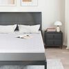 vidaXL Kokosnuss Topper Wei&szlig; 160 x 200 cm Jacquard-Stoff