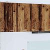 vidaXL H&auml;ngeschrank Altes Holz und Wei&szlig; 50 x 31 x 80 cm Holzwerkstoff