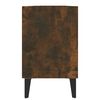 vidaXL TV-Schrank mit Metallbeinen R&auml;uchereiche 103,5x30x50 cm